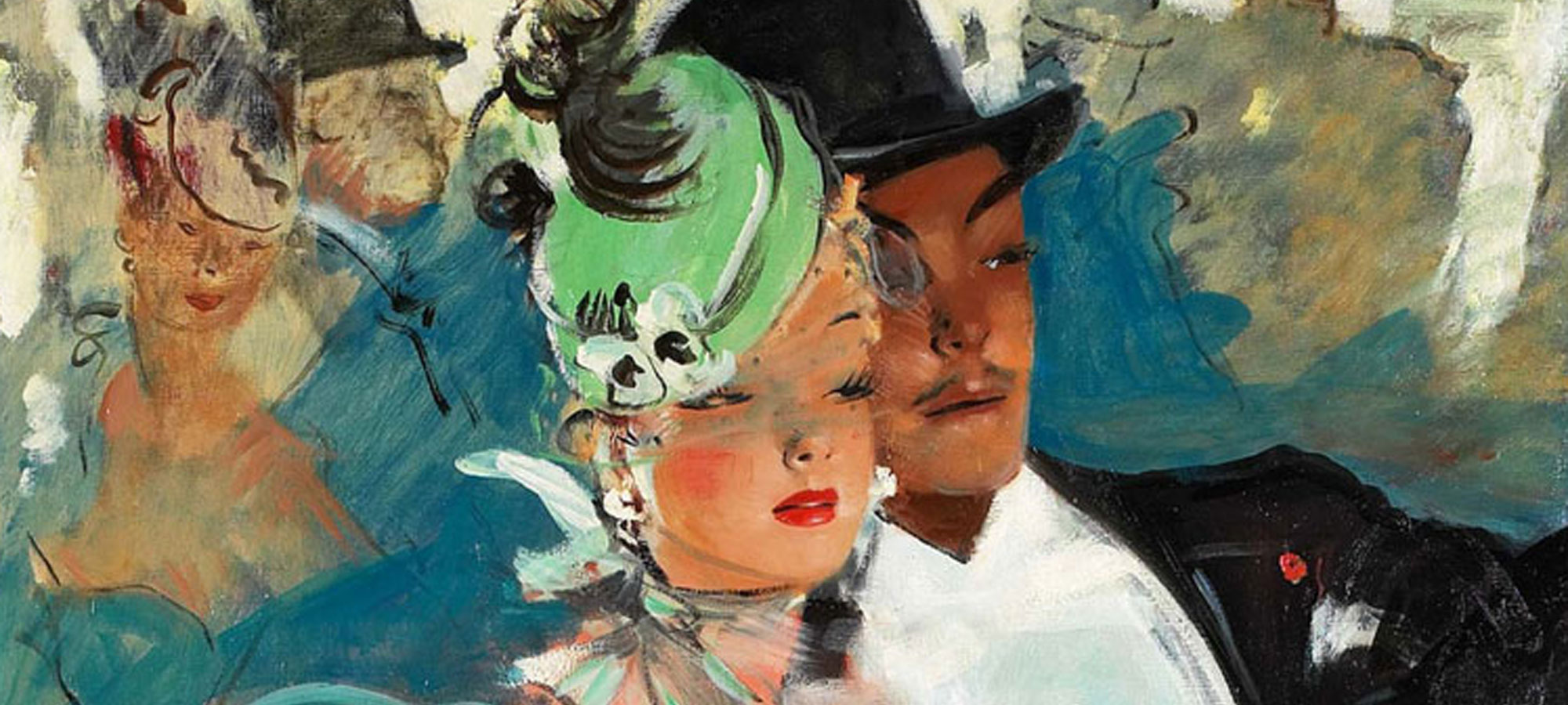 Jean-Gabriel Domergue à la galerie de Souzy