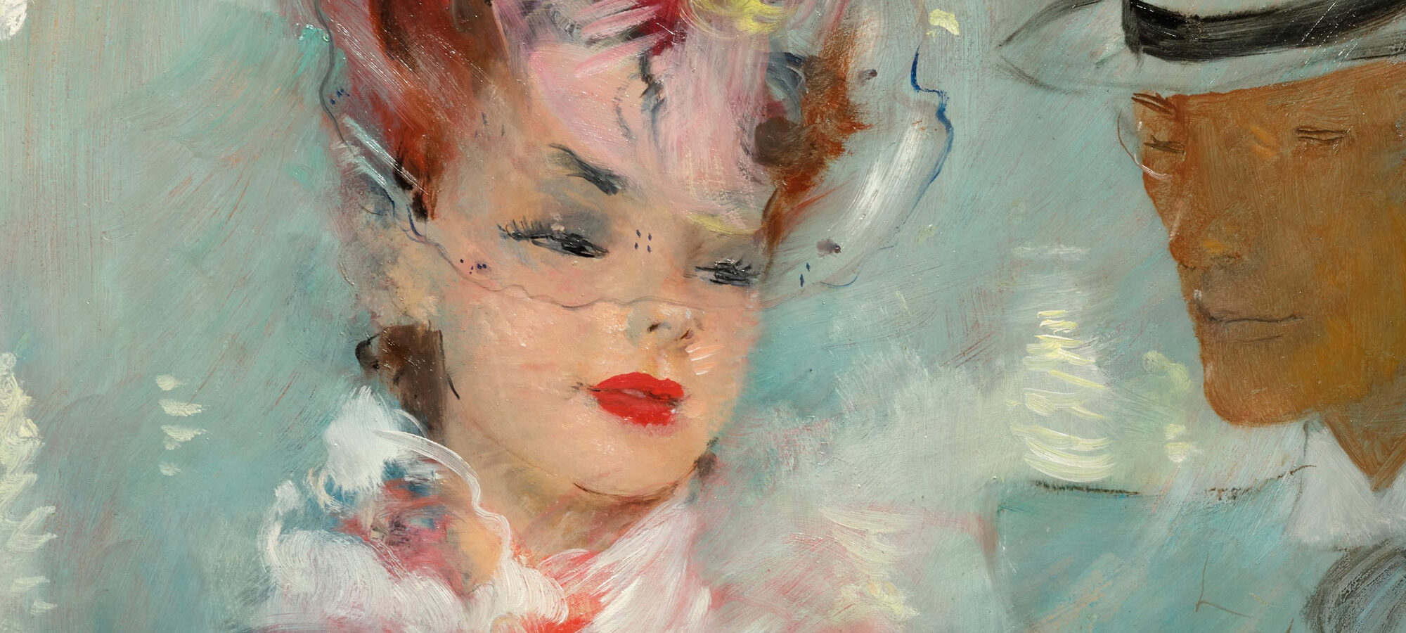 Jean-Gabriel Domergue à la galerie de Souzy