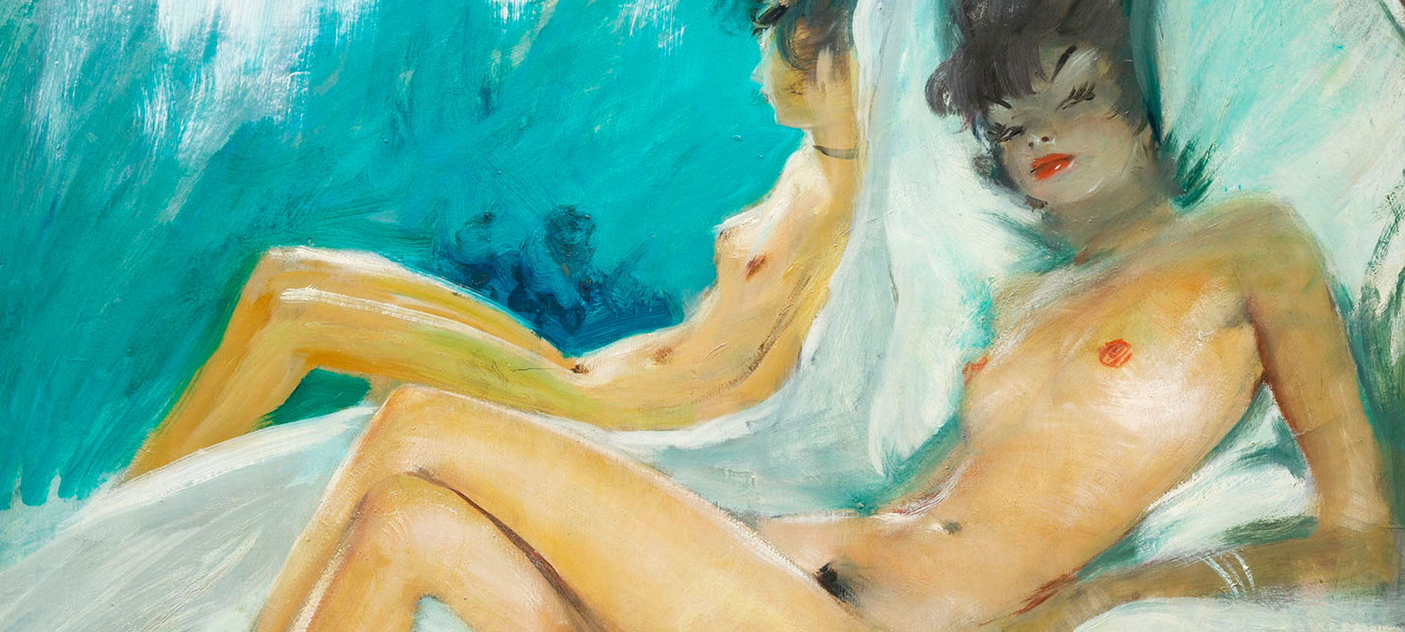 Jean-Gabriel Domergue à la galerie de Souzy