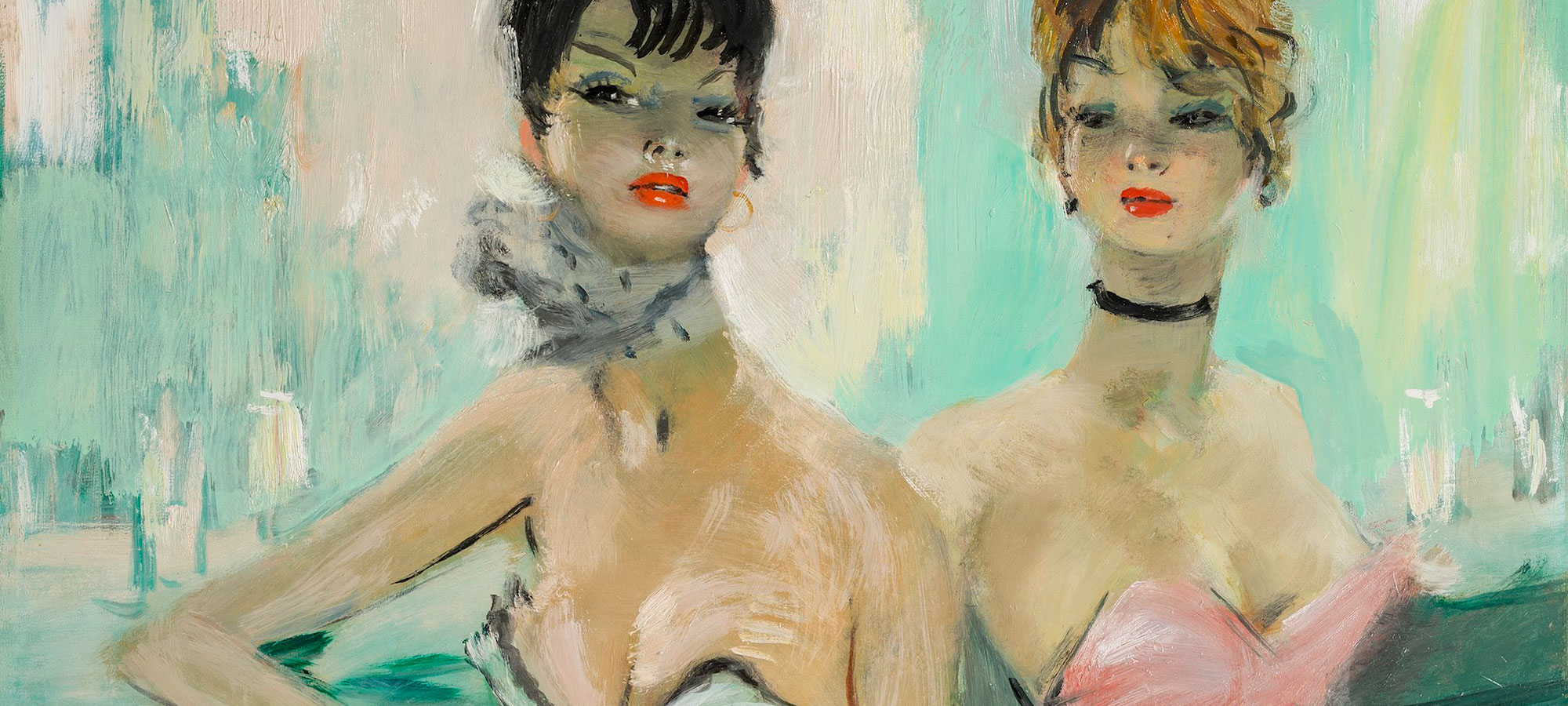 Jean-Gabriel Domergue à la galerie de Souzy