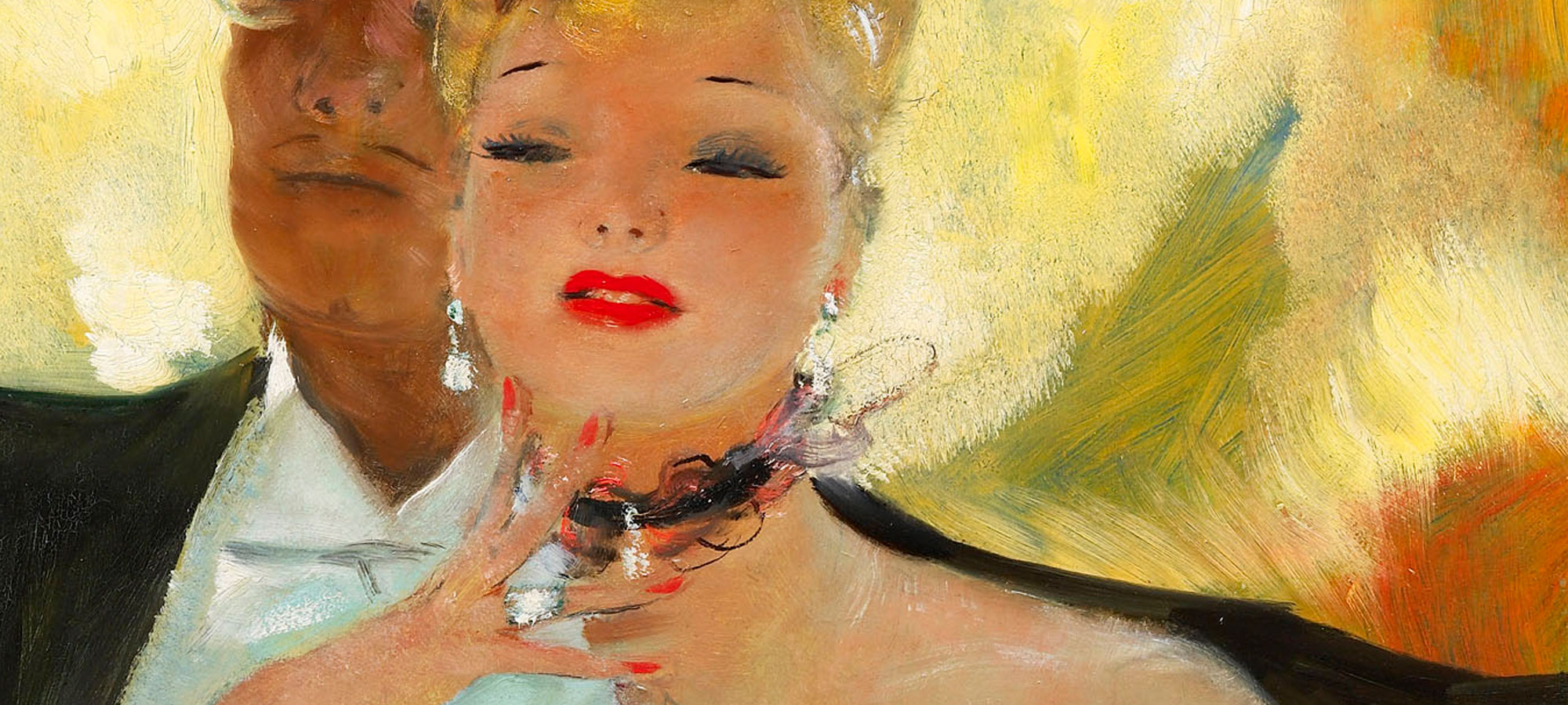 Jean-Gabriel Domergue à la galerie de Souzy