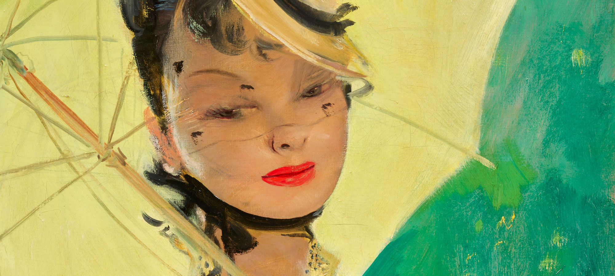 Jean-Gabriel Domergue à la galerie de Souzy